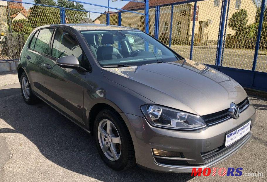 2013' Volkswagen Golf VII 1,6 Tdi Bmt photo #1