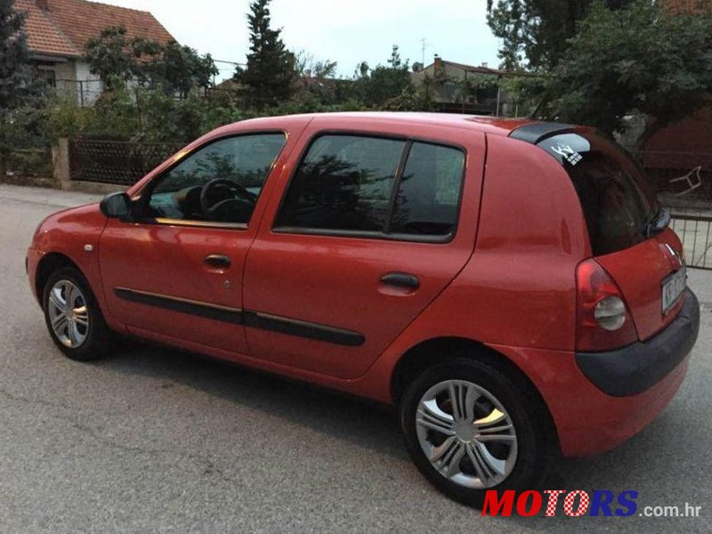 2004' Renault Clio 1,5 Dci photo #2