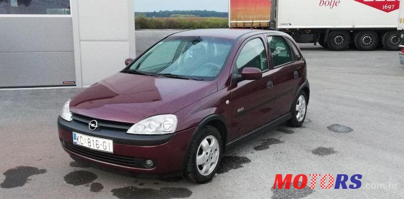 2002' Opel Corsa 1,4 16V photo #2