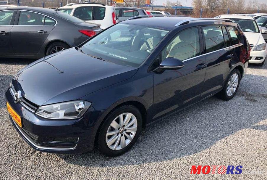 2014' Volkswagen Golf Vii Variant 1,6 Tdi photo #1