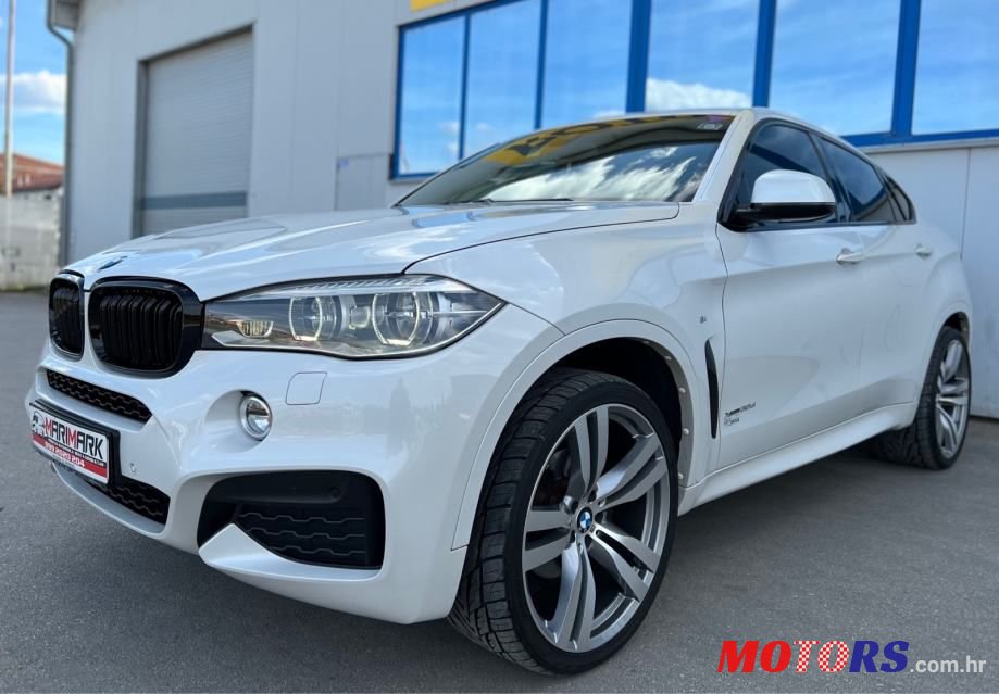 2015' BMW X6 30D photo #6