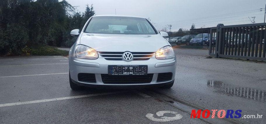 2008' Volkswagen Golf V 1,9 Tdi photo #1