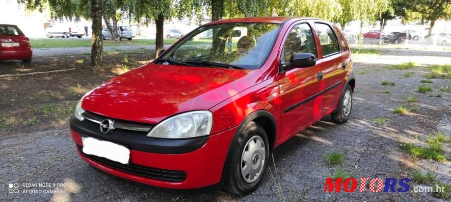 2003' Opel Corsa 1.2 photo #1