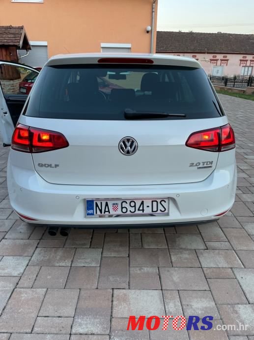 2013' Volkswagen Golf 7 2,0 Tdi Bmt photo #4