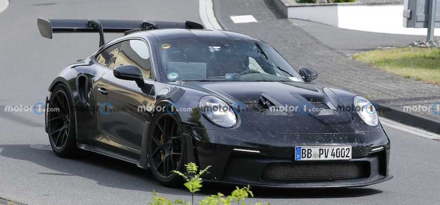2023 Porsche 911 GT3 RS Spied For The Last Time Ahead Of Debut