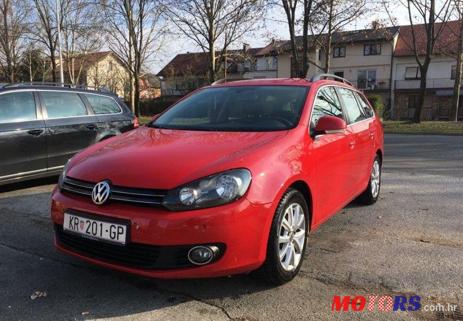 2011' Volkswagen Golf Vi Variant 1,6 Tdi photo #1