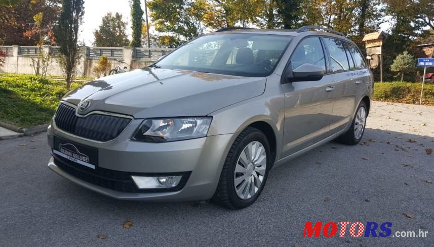 2014' Skoda Octavia Combi 2,0 Tdi photo #1