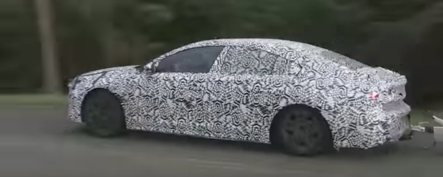 Stylish Peugeot 508 Spied Testing On Video