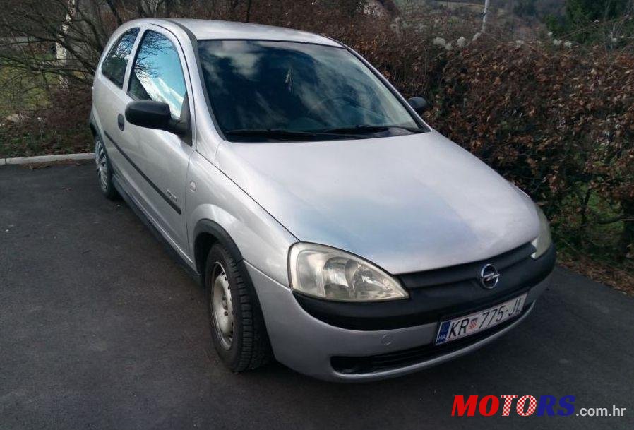 2001' Opel Corsa 1,4 16V photo #1