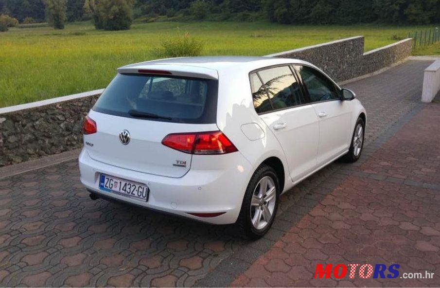 2014' Volkswagen Golf VII 1,6 Tdi Bmt photo #2