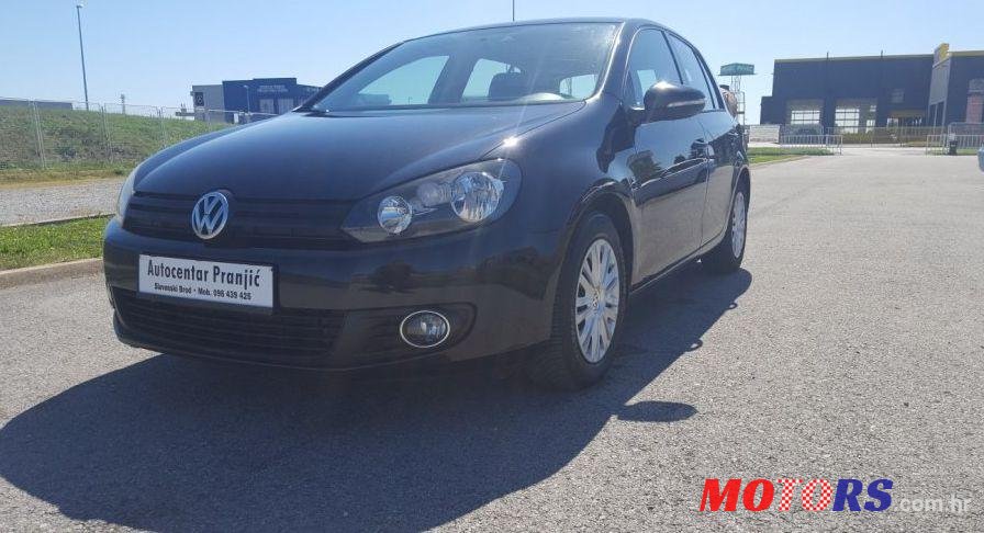 2012' Volkswagen Golf VI 1,6 Tdi photo #1