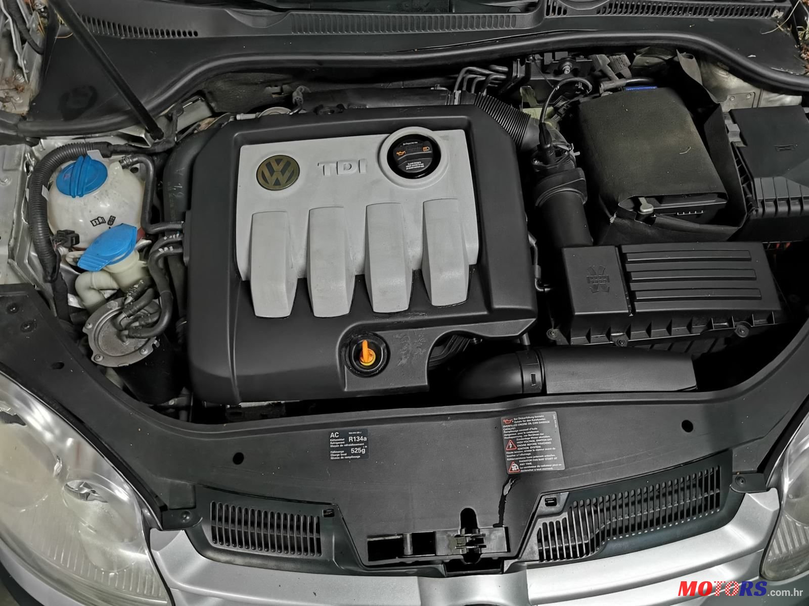 2008' Volkswagen Golf V 1,9 Tdi photo #3