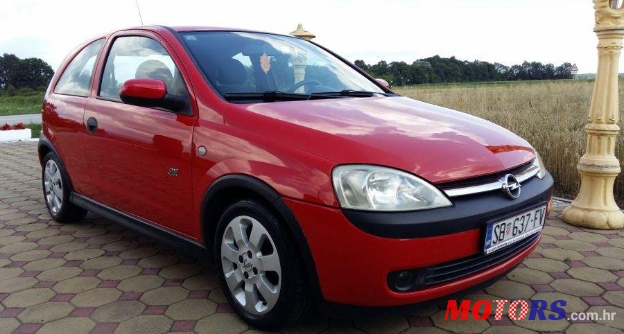 2002' Opel Corsa Sport 1,2 16V photo #1