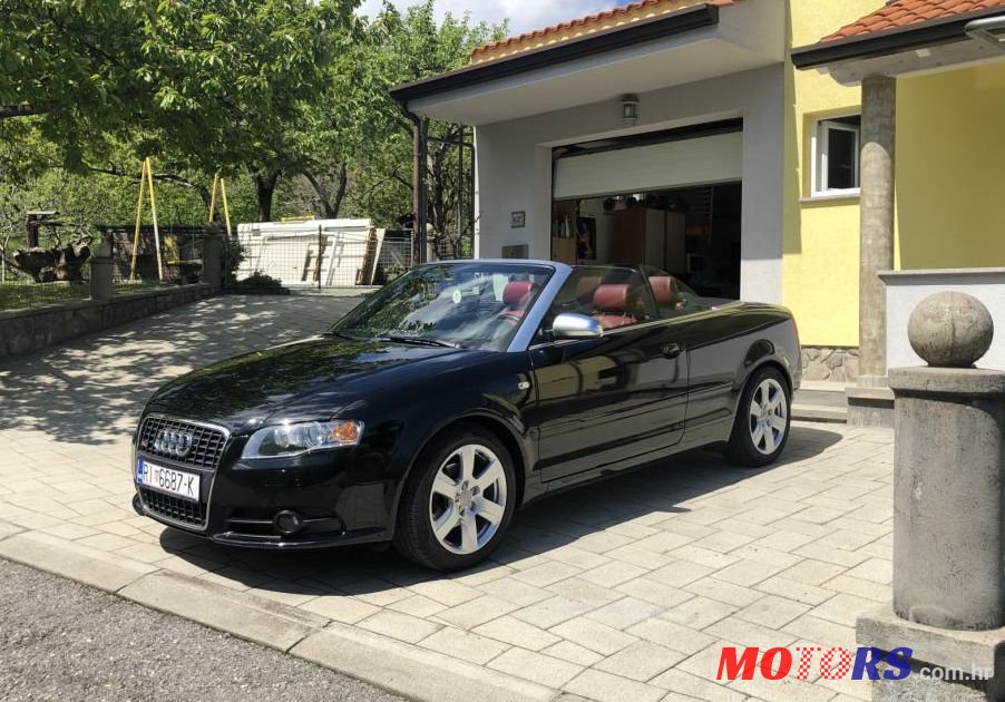 2007' Audi A4 Cabrio 2,0 Tdi photo #1