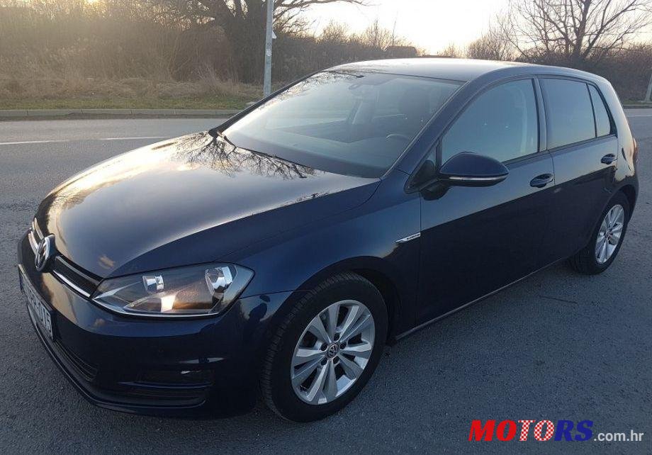 2014' Volkswagen Golf VII 1,6 Tdi Bmt photo #1
