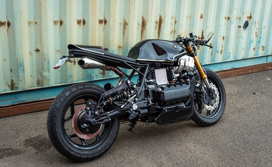 One-Off BMW K 100 Cafe Racer Would Look Right at Home in an Art Gallery
