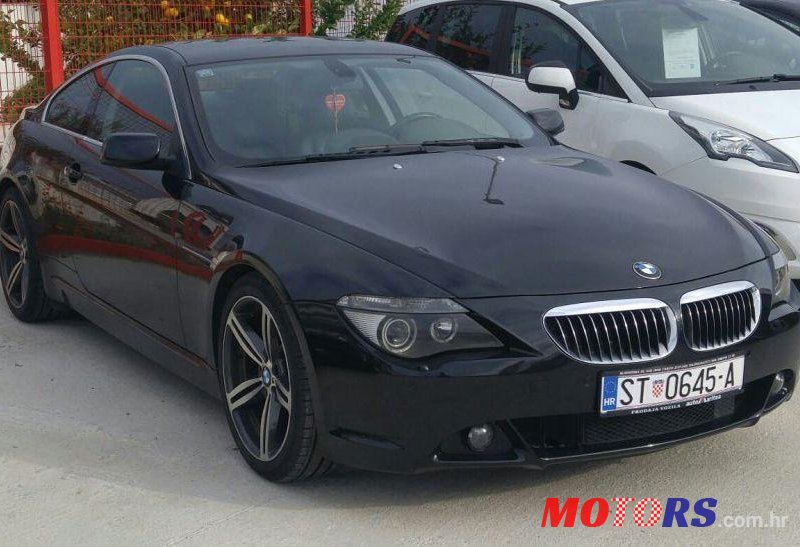 2004' BMW Serija 6 645Ci photo #1