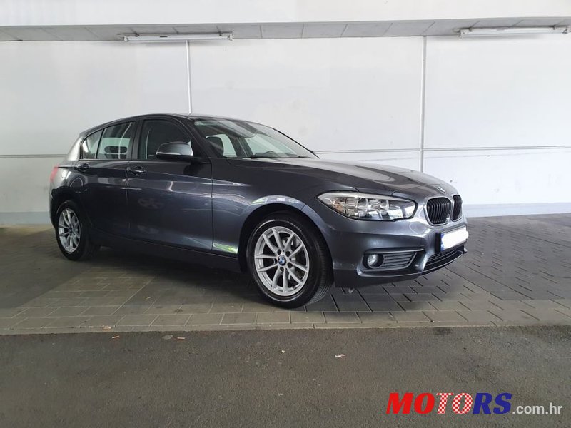 2018' BMW Serija 1 116D photo #5