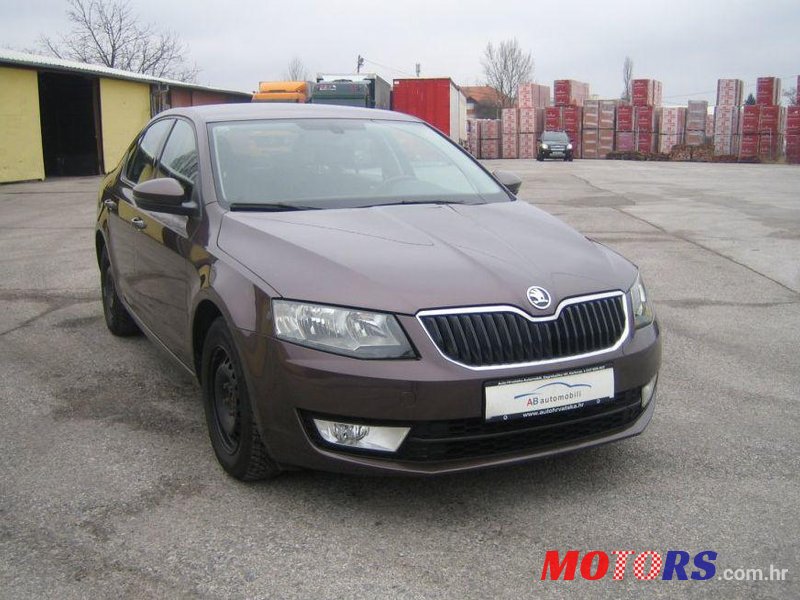 2013' Skoda Octavia 1,6 Tdi photo #1