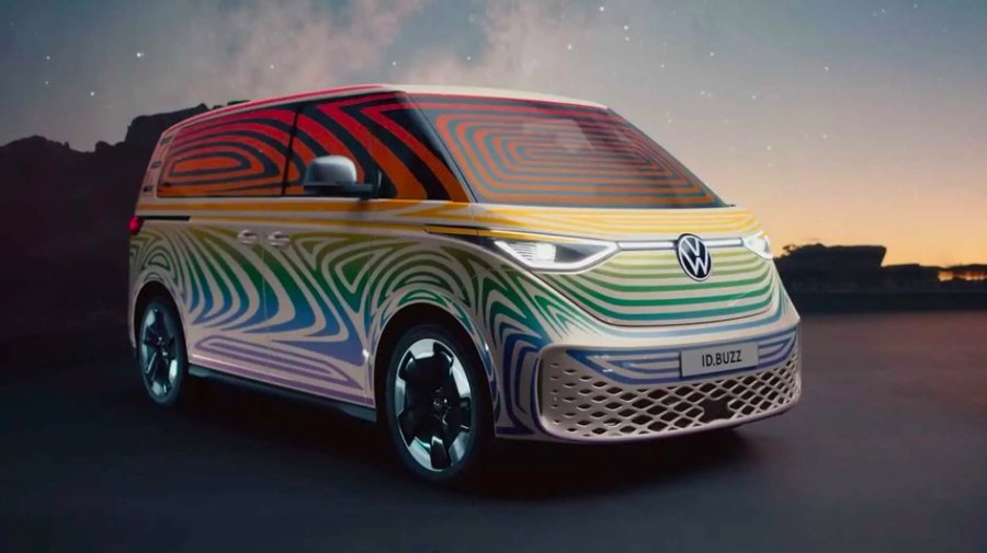 VW ID. Buzz Exterior All But Revealed During ID.5 Debut