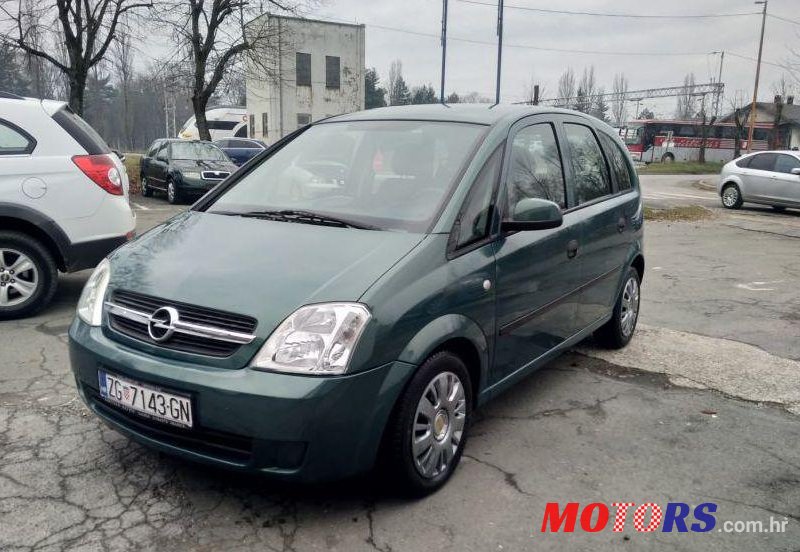 2004' Opel Meriva 1,7 Dth photo #1