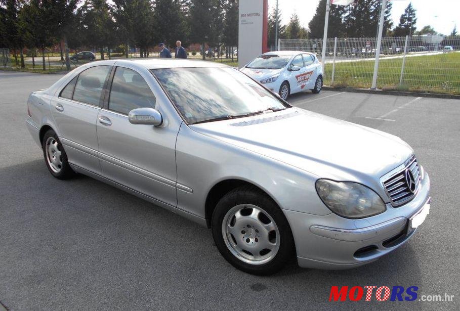 2002' Mercedes-Benz S Klasa 320 Cdi photo #1