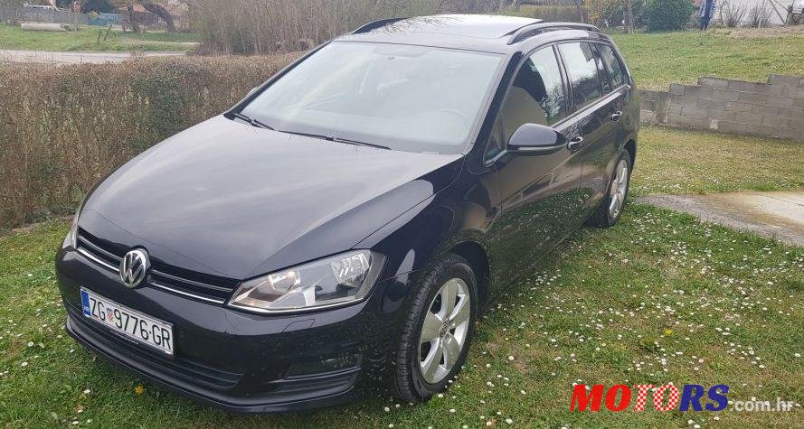 2014' Volkswagen Golf Vii Variant 1,6 Tdi Bmt photo #1