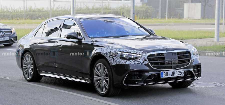 2021 Mercedes-Benz S-Class W223 Prototype Shows up Nearly Undisguised