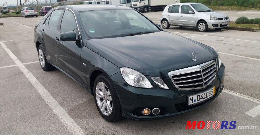 2010' Mercedes-Benz E-Klasa 200 Cdi photo #1