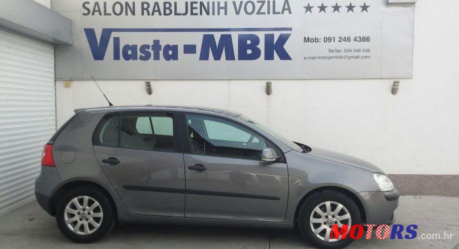 2005' Volkswagen Golf V 1,9 Tdi photo #2