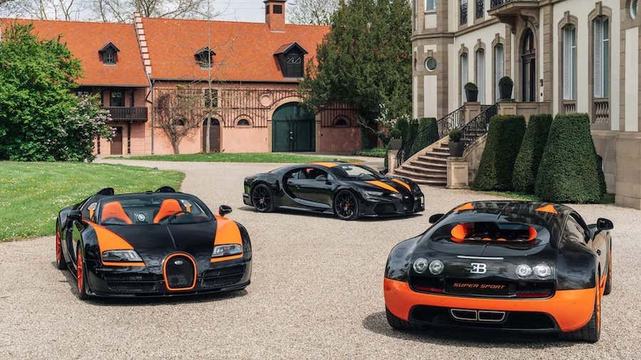 Bugatti Owner Has All Three Record-Breaking Cars