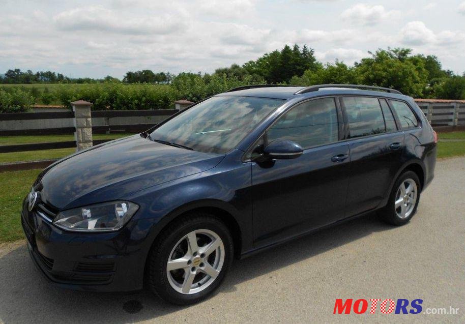 2014' Volkswagen Golf Vii Variant 1,6 Tdi photo #1