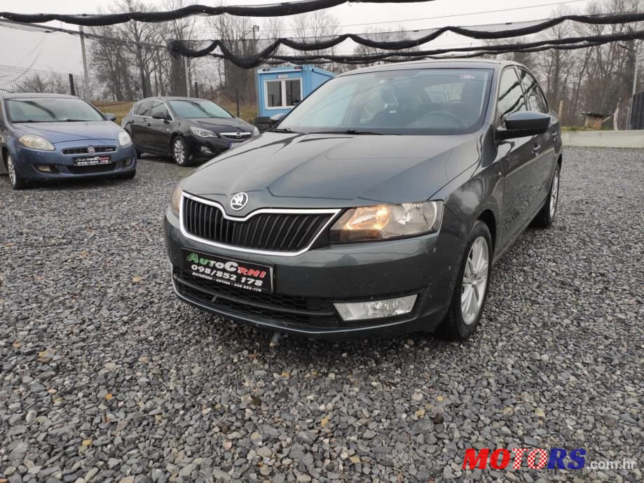 2014' Skoda Rapid 1,6 Tdi photo #3