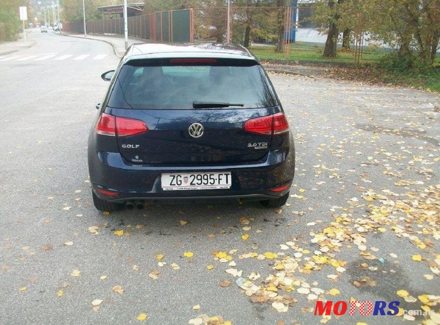 2013' Volkswagen Golf VII 2,0 Tdi Bmt photo #2