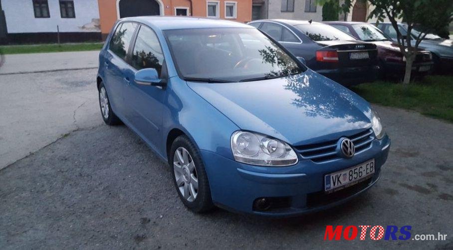 2005' Volkswagen Golf V 1,9 Tdi photo #1