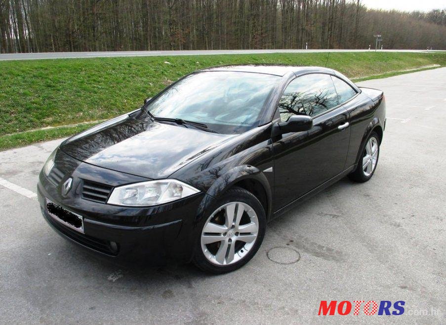 2005' Renault Megane Cabriolet 1,9 Dci photo #1