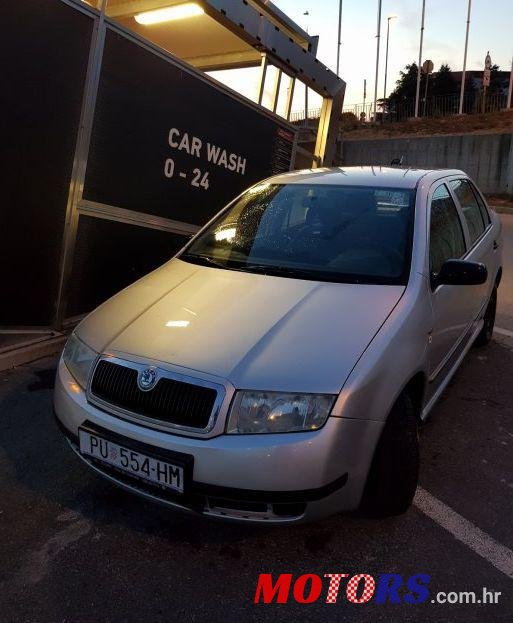 2002' Skoda Fabia Sedan 1.4 Mpi photo #1