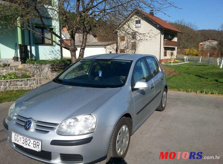 2006' Volkswagen Golf V 1,9 Tdi photo #1