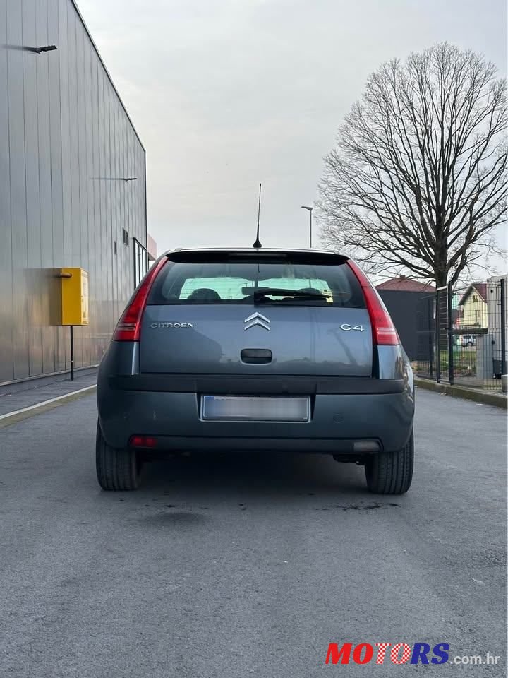 2007' Citroen C4 1,4 I 16V Sx photo #4