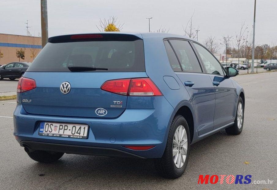 2013' Volkswagen Golf VII 1,6 Tdi Bmt photo #2