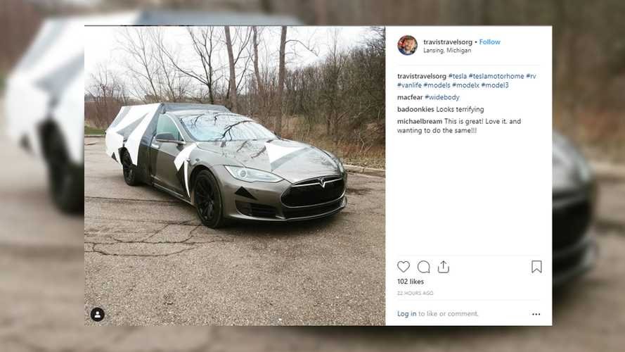 Tesla Roamer Motorhome Prototype Breaks Cover For First Time