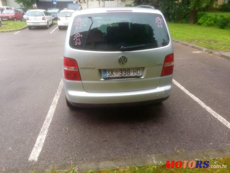 2006' Volkswagen Touran 1,9 Tdi photo #3
