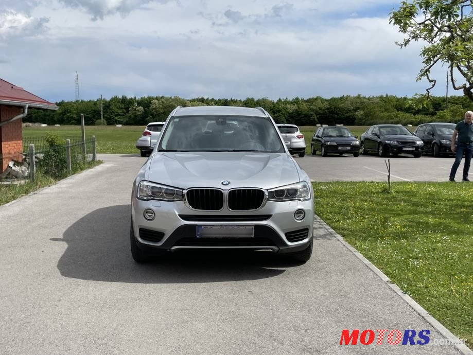 2017' BMW X3 20D photo #2