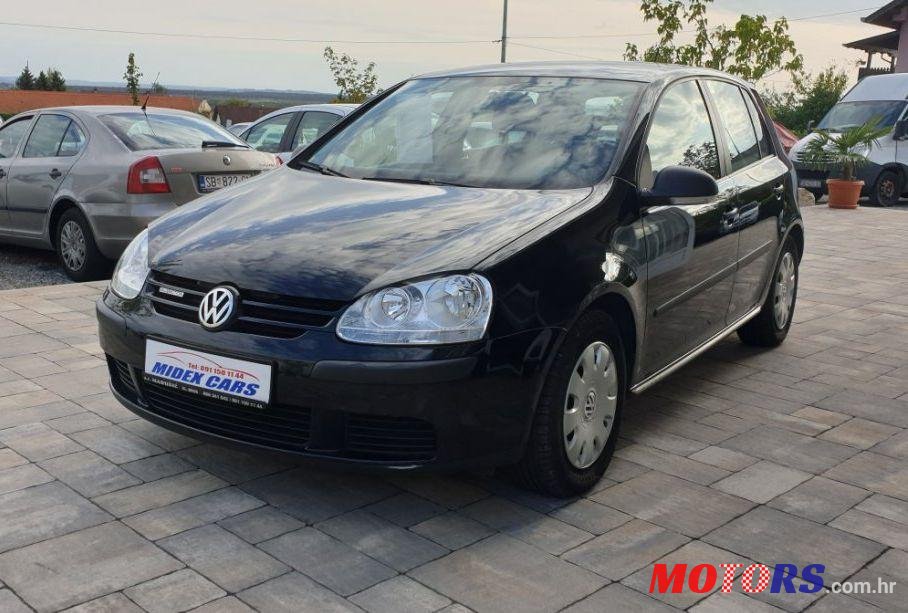 2008' Volkswagen Golf V 1,9 Tdi photo #1