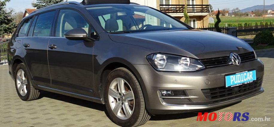 2014' Volkswagen Golf Vii Variant 2,0 Tdi photo #1