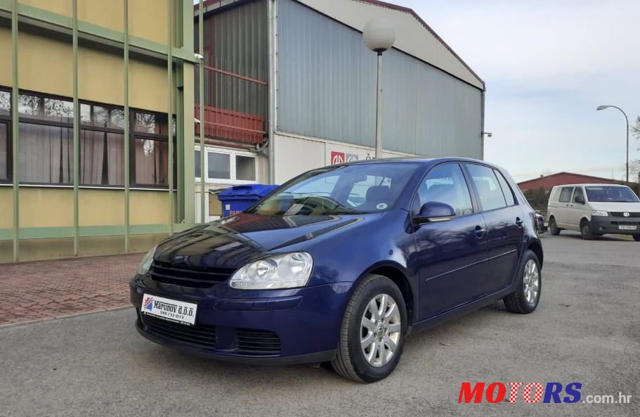 2005' Volkswagen Golf 5 1,9 Tdi photo #1