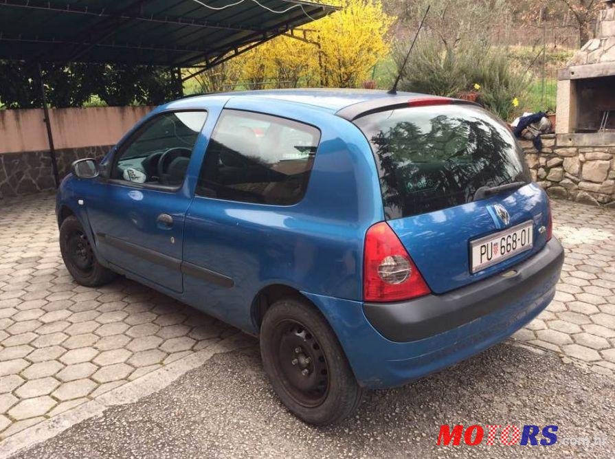 2004' Renault Clio 1,5 Dci photo #2