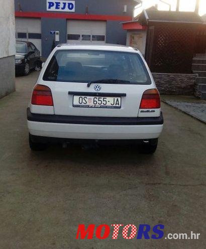 1995' Volkswagen Golf III Cl D photo #2