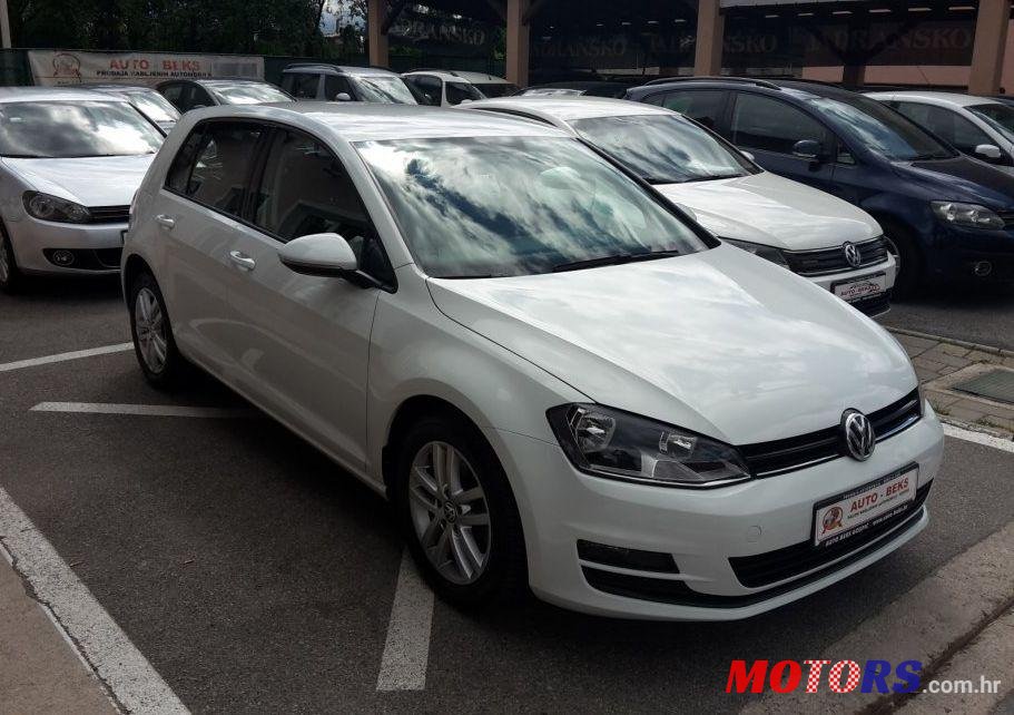 2013' Volkswagen Golf VII 1,6 Tdi Bmt photo #2