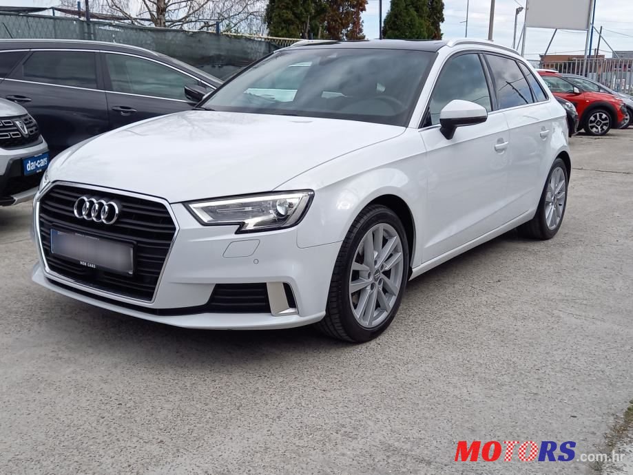 2018' Audi A3 1,6 Tdi photo #1